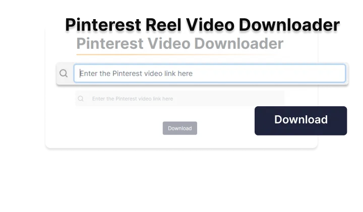 <strong>Pinterest Video & GIF Downloader</strong>